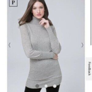 NWOT White House Black Market Cozy Turtleneck Tunic